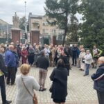 26.09.2021. Kielce. Spacer historyczny śladami Edwarda Kusztala / Iwona Murawska / Radio Kielce