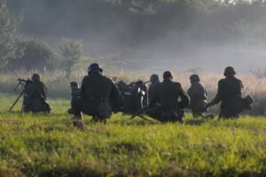 05.09.2021. Chęciny. XIV Piknik Historyczny „II wojna światowa w Chęcinach” / Wiktor Taszłow / Radio Kielce