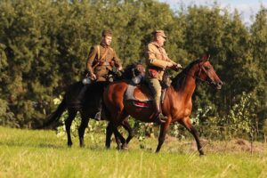 05.09.2021. Chęciny. XIV Piknik Historyczny „II wojna światowa w Chęcinach” / Wiktor Taszłow / Radio Kielce