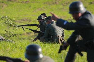 05.09.2021. Chęciny. XIV Piknik Historyczny „II wojna światowa w Chęcinach” / Wiktor Taszłow / Radio Kielce