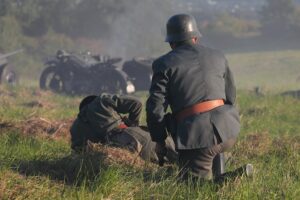 05.09.2021. Chęciny. XIV Piknik Historyczny „II wojna światowa w Chęcinach” / Wiktor Taszłow / Radio Kielce