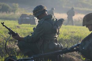 05.09.2021. Chęciny. XIV Piknik Historyczny „II wojna światowa w Chęcinach” / Wiktor Taszłow / Radio Kielce