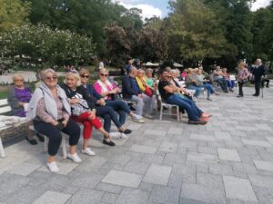 04.09.2021. Busko Zdrój. Polskie Kulinaria 2021. Smacznie, zdrowo i zdrojowo - Jarmark Norbertański / Marta Gajda-Kruk / Radio Kielce