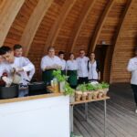 04.09.2021. Busko Zdrój. Polskie Kulinaria 2021. Smacznie, zdrowo i zdrojowo - Jarmark Norbertański / Marta Gajda-Kruk / Radio Kielce