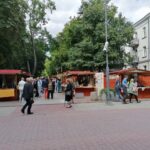 04.09.2021. Busko Zdrój. Polskie Kulinaria 2021. Smacznie, zdrowo i zdrojowo - Jarmark Norbertański / Marta Gajda-Kruk / Radio Kielce