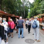 04.09.2021. Busko Zdrój. Polskie Kulinaria 2021. Smacznie, zdrowo i zdrojowo - Jarmark Norbertański / Marta Gajda-Kruk / Radio Kielce