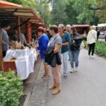 04.09.2021. Busko Zdrój. Polskie Kulinaria 2021. Smacznie, zdrowo i zdrojowo - Jarmark Norbertański / Marta Gajda-Kruk / Radio Kielce