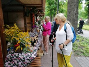 04.09.2021. Busko Zdrój. Polskie Kulinaria 2021. Smacznie, zdrowo i zdrojowo - Jarmark Norbertański / Marta Gajda-Kruk / Radio Kielce