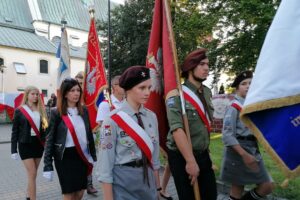 05.09.2021. Pińczów. Obchody 82. rocznicy wybuchu II wojny światowej / Marta Gajda-Kruk / Radio Kielce