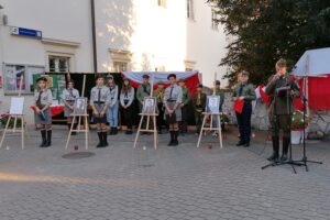 05.09.2021. Pińczów. Obchody 82. rocznicy wybuchu II wojny światowej / Marta Gajda-Kruk / Radio Kielce