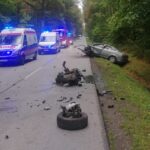 13.09.2021. Wola Osowa. Wypadek / PSP Staszów