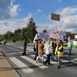 21.09.2021. Busko-Zdrój. Protest / Marta Gajda-Kruk / Radio Kielce
