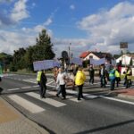 21.09.2021. Busko-Zdrój. Protest / Marta Gajda-Kruk / Radio Kielce