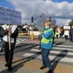 21.09.2021. Busko-Zdrój. Protest / Marta Gajda-Kruk / Radio Kielce