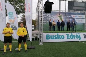 25.09.2021. Busko-Zdrój. Festiwal Piłkarski Śladami Orłów Górskiego / Marta Gajda-Kruk / Radio Kielce