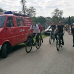 26.09.2021. Podolany. I Rowerowy Rajd Strażacki Powiatu Kazimierskiego pod hasłem „Jedziemy dla Kacpra” / Marta Gajda-Kruk / Radio Kielce
