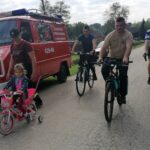 26.09.2021. Podolany. I Rowerowy Rajd Strażacki Powiatu Kazimierskiego pod hasłem „Jedziemy dla Kacpra” / Marta Gajda-Kruk / Radio Kielce