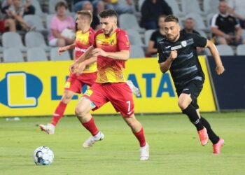 30.07.2021. Kielce. Mecz Korona Kielce - Skra Częstochowa / Wiktor Taszłow / Radio Kielce