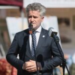 04.09.2021. Kielce. Piknik historyczny. Na zdjęciu: senator Krzysztof Słoń / Wiktor Taszlow / Radio Kielce