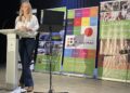 18.09.2021. Suchedniów. V Ogólnopolska Interdyscyplinarna Konferencja Naukowa „Jak smakuje wolność - kuchenne opowieści”. Na zdjęciu Małgorzata Michalska-Nakonieczna / Anna Głąb / Radio Kielce