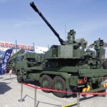 08.09.2021. Kielce. Międzynarodowy Salon Przemysłu Obronnego. Armata przeciwlotnicza AG-35 / Jarosław Kubalski / Radio Kielce