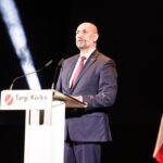 07.09.2021. Kielce. Otwarcie Międzynarodowego Salonu Przemysłu Obronnego. Na zdjęciu: Sebastian Chwałek - prezes Polskiej Grupy Zbrojeniowej / Jarosław Kubalski / Radio Kielce