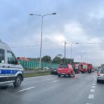 22.09.2021. Kielce. Ulica Ściegiennego. Wypadek / Renata Morąg / Radio Kielce