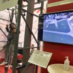 10.09.2021. Kielce. MSPO. Symulator dla spadochroniarzy / Jarosław Kubalski / Radio Kielce