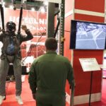 10.09.2021. Kielce. MSPO. Symulator dla spadochroniarzy / Jarosław Kubalski / Radio Kielce