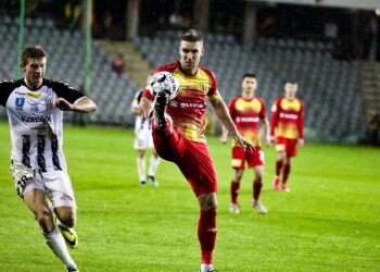 18.09.2021. Kielce. Mecz: Korona Kielce - Sandecja Nowy Sącz / Jarosław Kubalski / Radio Kielce