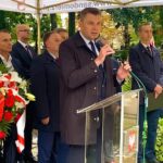 01.09.2021. Sandomierz. Uroczystości z okazji 82. rocznicy wybuchu II wojny światowej / Grażyna Szlęzak-Wójcik / Radio Kielce