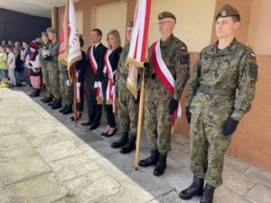 03.09.2021. Sandomierz. Uczczono pamięć mieszkańców, którzy zginęli podczas pierwszych nalotów / Grażyna Szlęzak-Wójcik / Radio Kielce