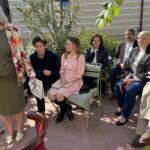 04.09.2021. Sandomierz. Narodowe Czytanie. Na zdjęciu (przy mikrofonie): Grażyna Milarska - reżyserka Narodowego Czytania w Sandomierzu / Grażyna Szlęzak-Wójcik / Radio Kielce