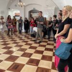 04.09.2021. Sandomierz. Weekend Krzemienia Pasiastego - wernisaż / Grażyna Szlęzak-Wójcik / Radio Kielce