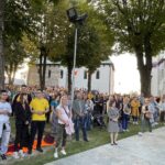 07.09.2021. Sulisławice. Piesza pielgrzymka mieszkańców Sandomierza / Grażyna Szlęzak-Wójcik / Radio Kielce