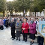 07.09.2021. Sulisławice. Piesza pielgrzymka mieszkańców Sandomierza / Grażyna Szlęzak-Wójcik / Radio Kielce