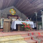 07.09.2021. Sulisławice. Piesza pielgrzymka mieszkańców Sandomierza / Grażyna Szlęzak-Wójcik / Radio Kielce