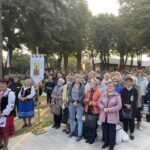 07.09.2021. Sulisławice. Piesza pielgrzymka mieszkańców Sandomierza / Grażyna Szlęzak-Wójcik / Radio Kielce