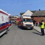 08.09.2021. Zawichost. Ćwiczenia służb ratunkowych z powiatu sandomierskiego / Grażyna Szlęzak-Wójcik / Radio Kielce