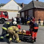 08.09.2021. Zawichost. Ćwiczenia służb ratunkowych z powiatu sandomierskiego / Grażyna Szlęzak-Wójcik / Radio Kielce