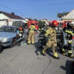 08.09.2021. Zawichost. Ćwiczenia służb ratunkowych z powiatu sandomierskiego / Grażyna Szlęzak-Wójcik / Radio Kielce