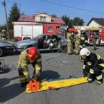 08.09.2021. Zawichost. Ćwiczenia służb ratunkowych z powiatu sandomierskiego / Grażyna Szlęzak-Wójcik / Radio Kielce