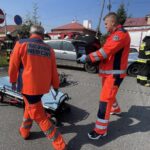 08.09.2021. Zawichost. Ćwiczenia służb ratunkowych z powiatu sandomierskiego / Grażyna Szlęzak-Wójcik / Radio Kielce