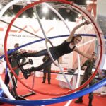 10.09.2021. Kielce. MSPO. Symulator dla spadochroniarzy / Jarosław Kubalski / Radio Kielce