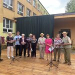 12.09.2021. Sandomierz. I Mokoszyńskie Święto Plonów. Na zdjęciu zespół z parafii Matki Bożej Nieustającej Pomocy w Tarnobrzegu / Grażyna Szlęzak-Wójcik / Radio Kielce