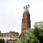 01.09.2021. Samsonów. Powiatowe obchody 82. rocznicy wybuchu II wojny światowej / Wiktor Taszłow / Radio Kielce