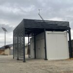 20.09.2021. Iwaniska. Nowy parkingu przy cmentarzu / Emilia Sitarska / Radio Kielce