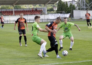 07.08.2021. Ostrowiec Św. III liga: KSZO - Chełmianka Chełm / Kamil Król / Radio Kielce