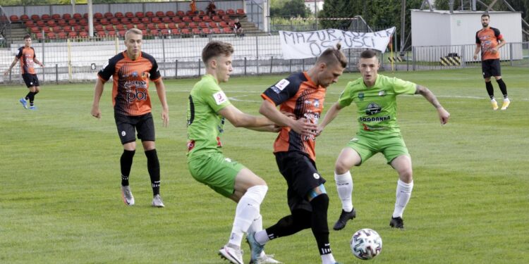 07.08.2021. Ostrowiec Św. III liga: KSZO - Chełmianka Chełm / Kamil Król / Radio Kielce