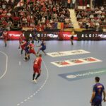 16.09.2021. Bukareszt, EHF Liga Mistrzów. Mecz Dynamo Bukareszt - Łomża Vive Kielce / Arkadiusz Miller / Radio Kielce